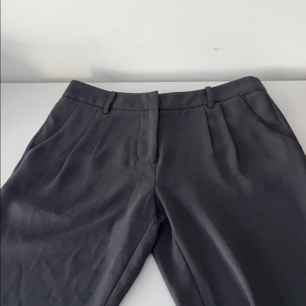 grey trousers/business pants
